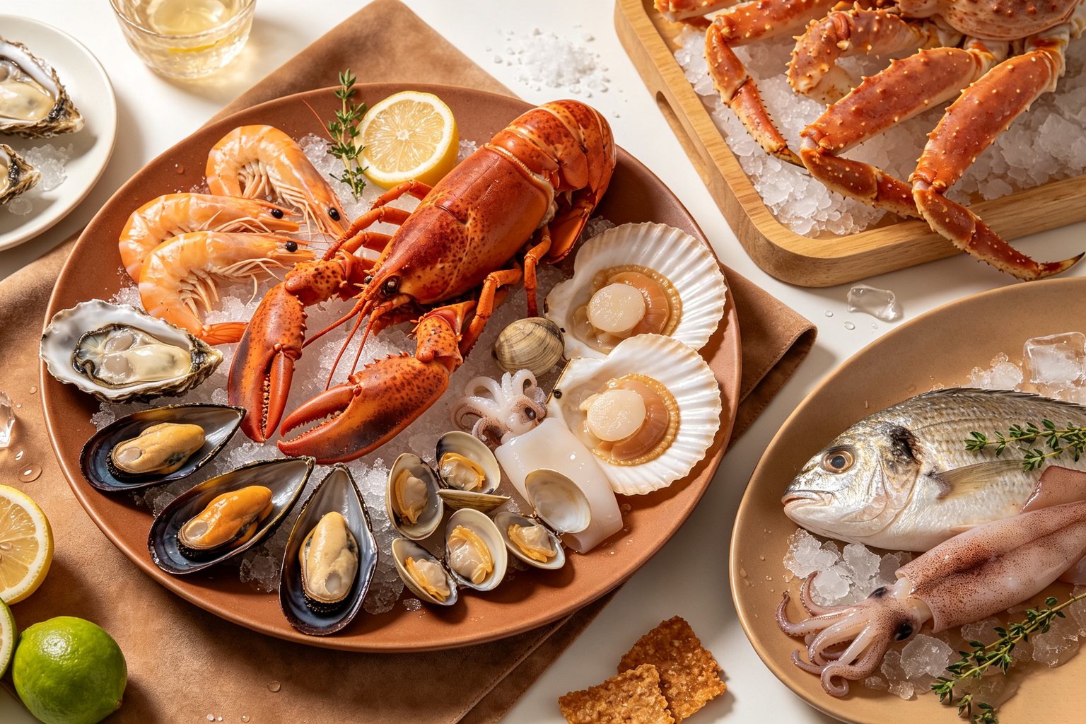 New Zealand seafood, simply served